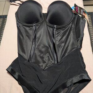 Maidenform Women's Convertible Body Shaper w/ Built-In Underwire Bra Sz 40C NWT